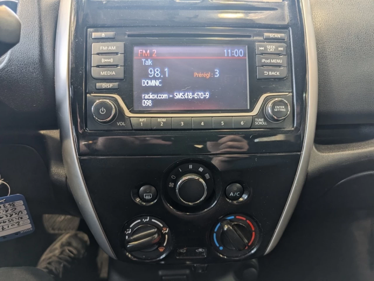 2017 Nissan Versa Note SV*BANCS CHAUFF*CAMÉRA*AUTO*A/C* Main Image