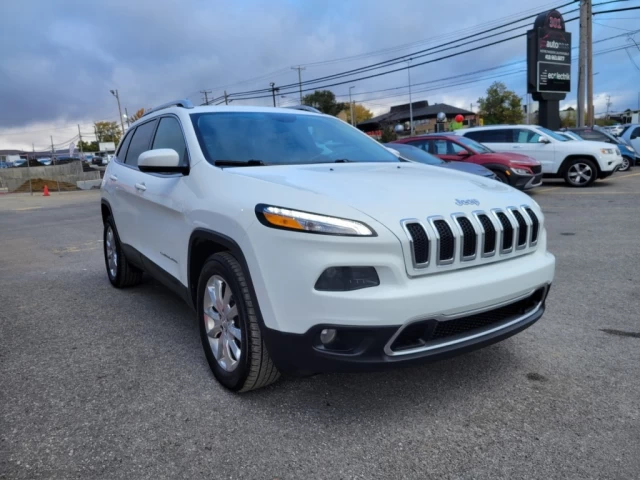 Jeep Cherokee Limitée*4X4*BANCS/VOLANT CHAUFF*CAMÉRA*BANCS VENTI 2016