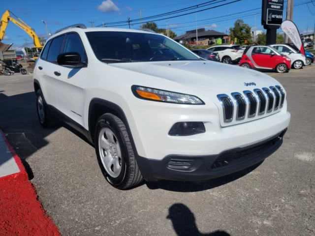 Jeep Cherokee Sport*AWD*BANCS/VOLANT CHAUFF* 2016