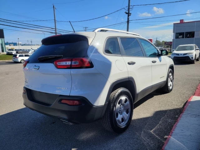 Jeep Cherokee Sport*AWD*BANCS/VOLANT CHAUFF* 2016