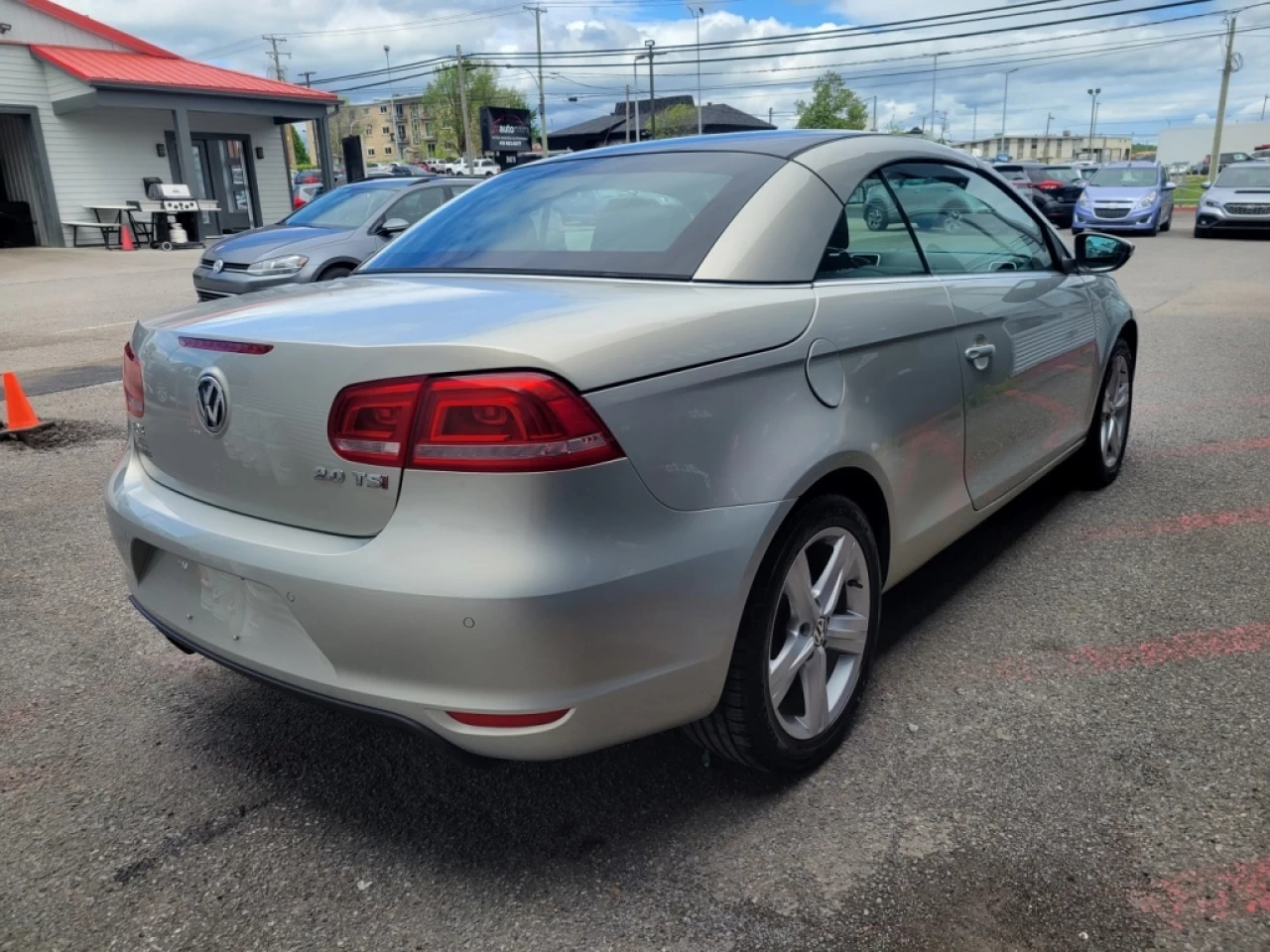 2014 Volkswagen Eos Highline*CONVERTIBLE*BANCS CHAUFF* Main Image