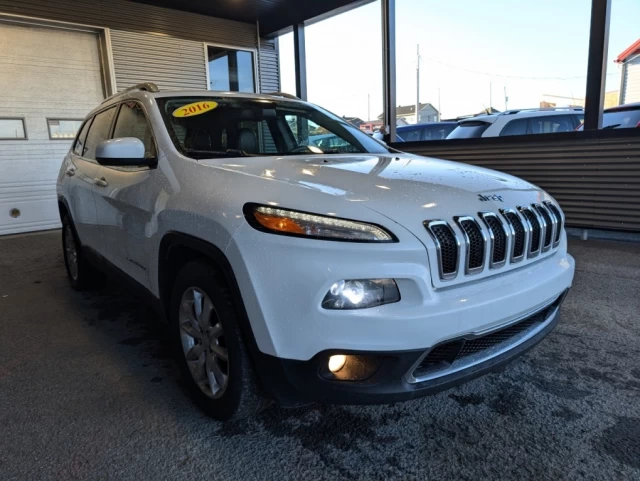 Jeep Cherokee Limitée*4X4*BANCS/VOLANT CHAUFF*CAMÉRA*BANCS VENTI 2016