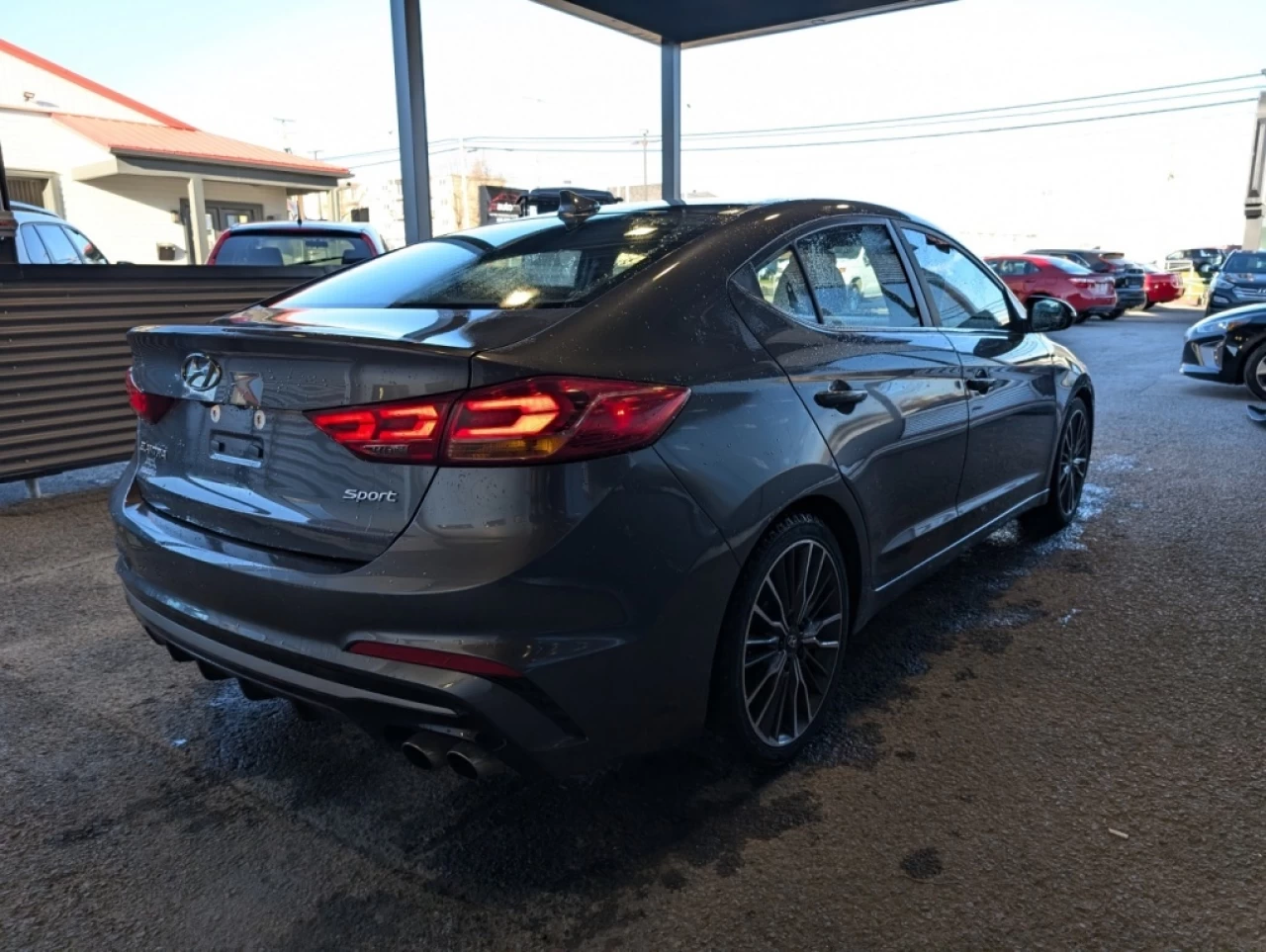 2018 Hyundai Elantra Sport*TOIT*BANCS/VOLANT CHAUFF*CAMÉRA* Main Image