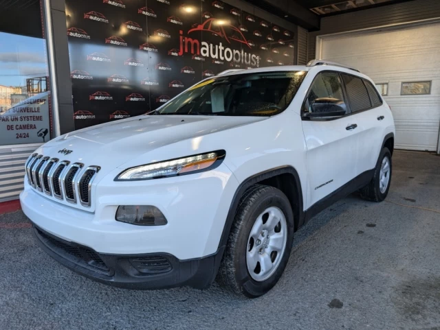 Jeep Cherokee Sport*AWD*BANCS/VOLANT CHAUFF* 2016