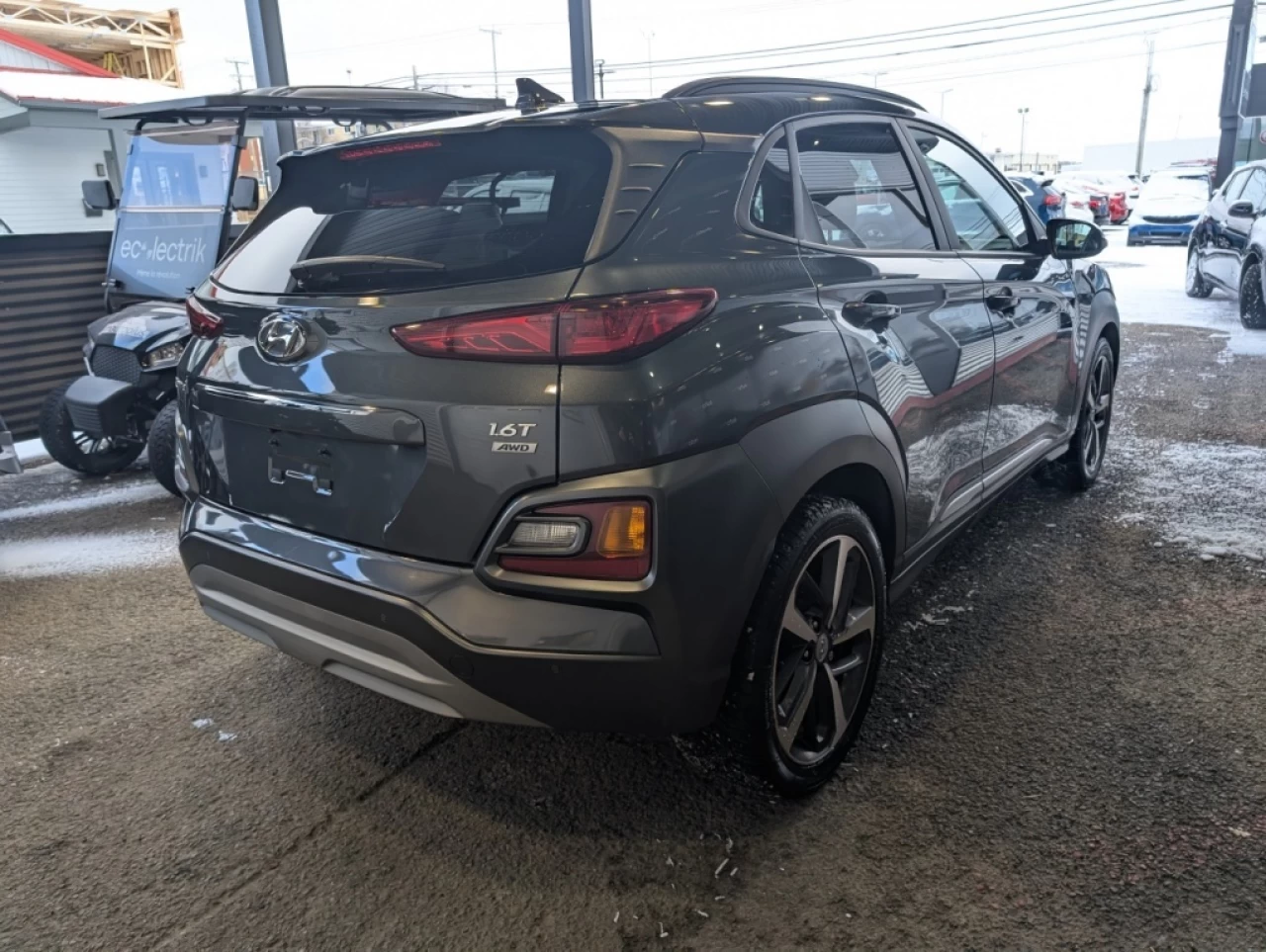 2021 Hyundai Kona ULTIMATE*AWD*HUD*TOIT*BANCS/VOLANT CHAUFF*CAMÉRA* Image principale