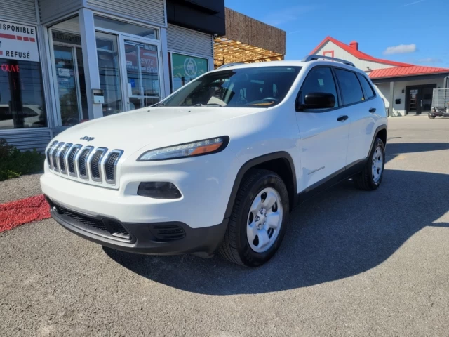 Jeep Cherokee Sport*AWD*BANCS/VOLANT CHAUFF* 2016