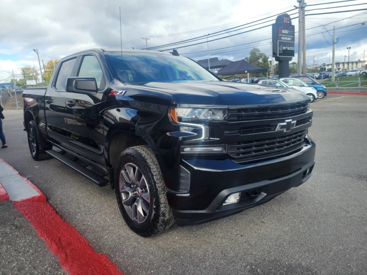 2022 Chevrolet Silverado 1500 LTD RST*V8*CREW*CAMÉRA*BANCS CHAUFF*BOUTON POUSSOIR* Image principale