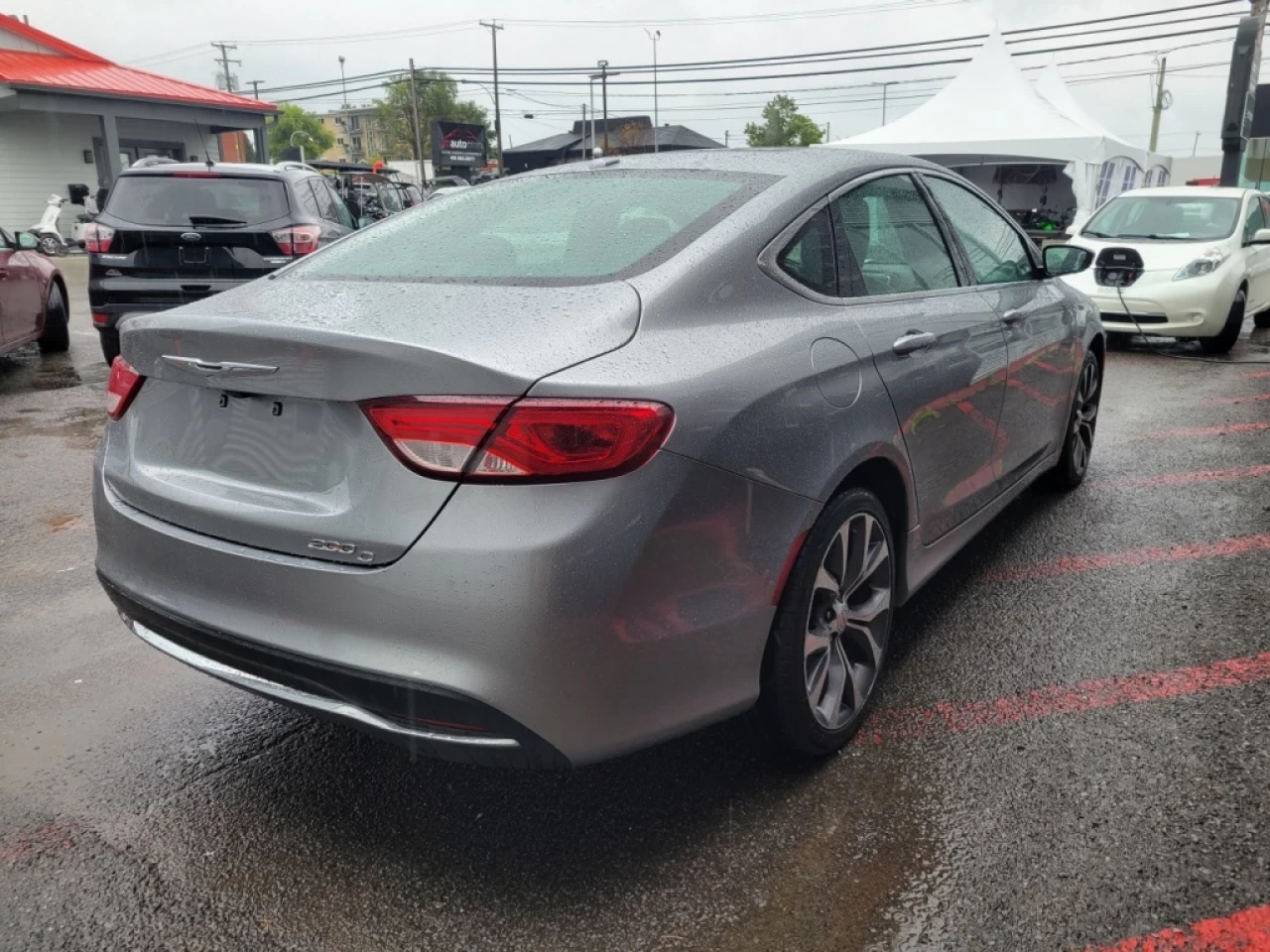 2015 Chrysler 200 C*CAMÉRA*BANCS/VOLANT CHAUFF*TOIT* Main Image