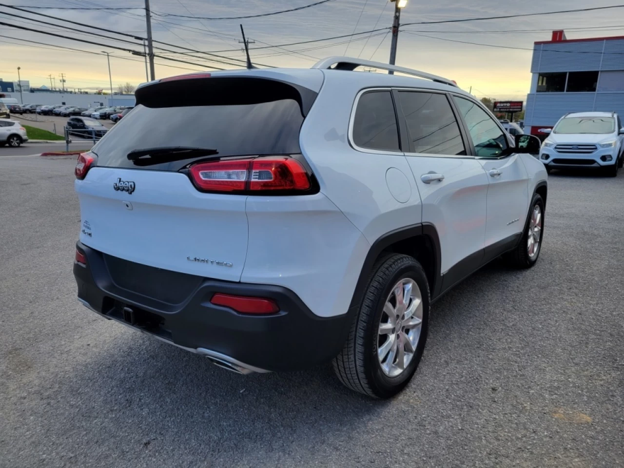 2016 Jeep Cherokee LimitÉe*4X4*BANCS/VOLANT CHAUFF*CAMÉRA*BANCS VENTI Image principale