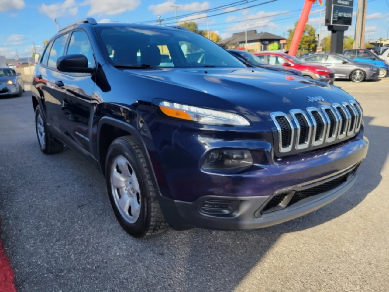 2015 Jeep Cherokee Sport*4X4*A/C*BANCS/VOLANT CHAUFF* Main Image