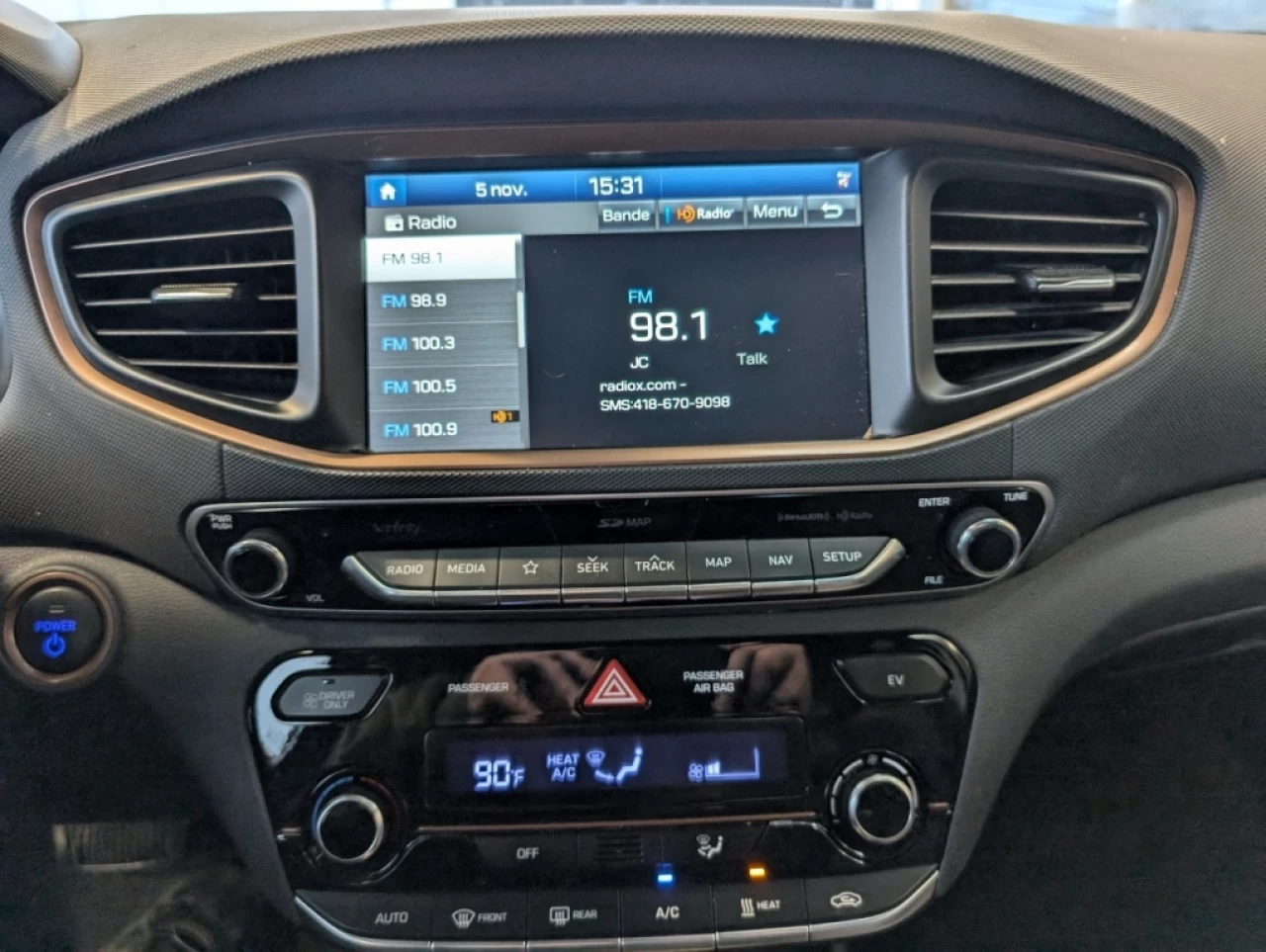 2019 Hyundai Ioniq Electric PrivilÉgiÉ*BANCS/VOLANT CHAUFF*CAMÉRA*BOUTON POUSS Image principale