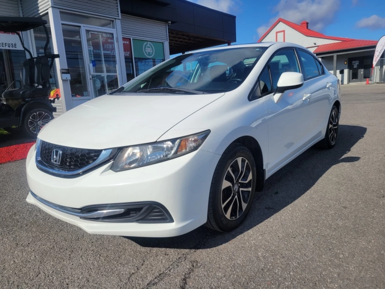 2013 Honda Civic EX*BAS KILO*TOIT*CAMÉRA*BANCS CHAUFF* Image principale