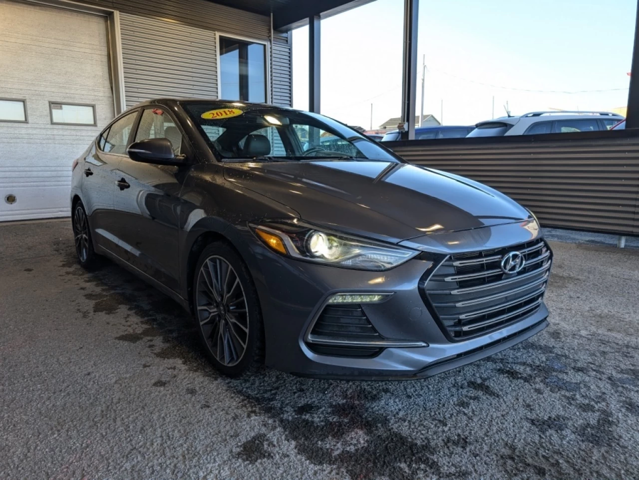 2018 Hyundai Elantra Sport*TOIT*BANCS/VOLANT CHAUFF*CAMÉRA* Image principale