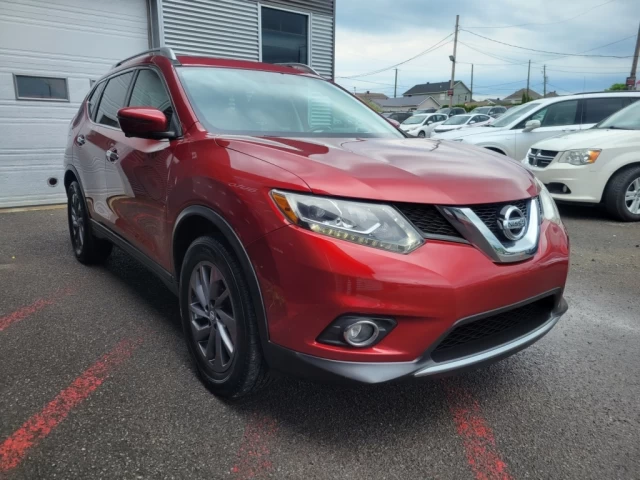 Nissan Rogue SL*AWD*TOIT PANO*CUIR*CAMÉRA*BANCS CHAUFF* 2016