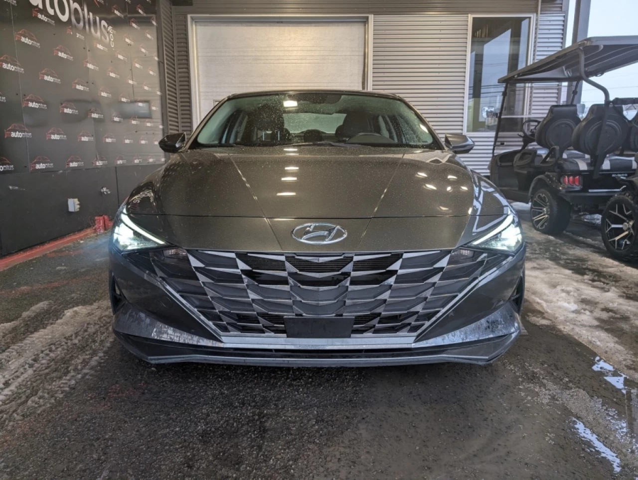 2021 Hyundai Elantra Ultimate Tech*TOIT*BANCS CHAUFF AV/ARR*VOLANT CHAU Main Image