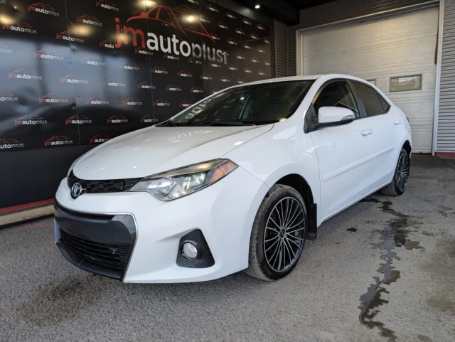 Toyota Corolla S*TOIT*CAMÉRA*BANCS CHAUFF*A/C* 2016