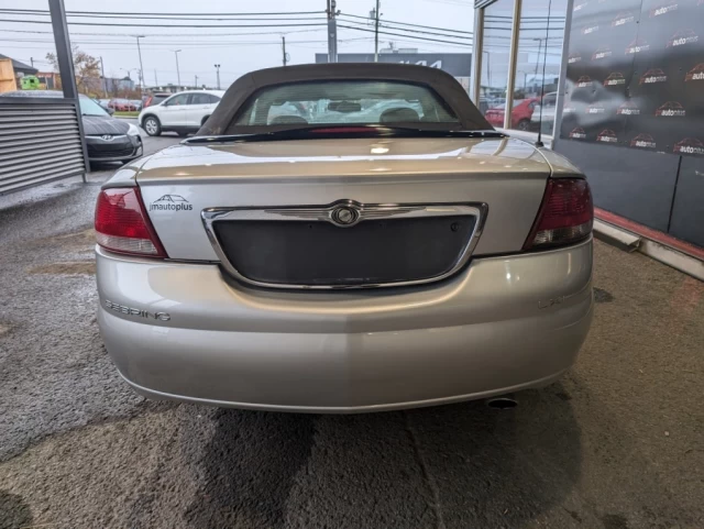 Chrysler Sebring LXi*TRÈS PROPRE*AUTO*A/C* 2001