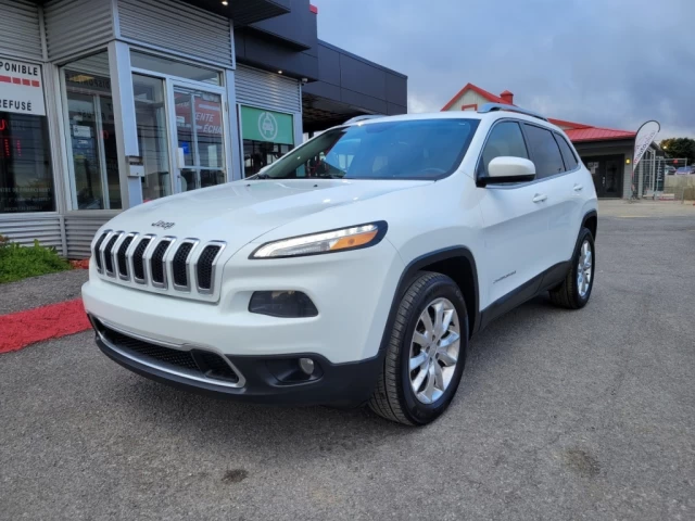 Jeep Cherokee Limitée*4X4*BANCS/VOLANT CHAUFF*CAMÉRA*BANCS VENTI 2016