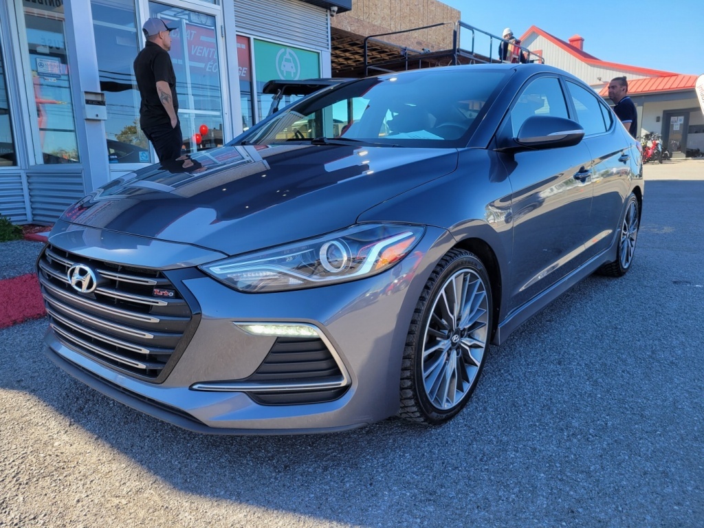 Hyundai 2018 Elantra Sport*TOIT*BANCS/VOLANT CHAUFF*CAMÉRA*