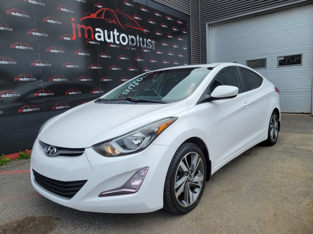 Hyundai 2015 Elantra GLS*TOIT*BANCS CHAUFF*CAMÉRA*A/C*