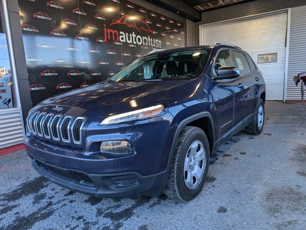 Jeep 2015 Cherokee Sport*4X4*A/C*BANCS/VOLANT CHAUFF*